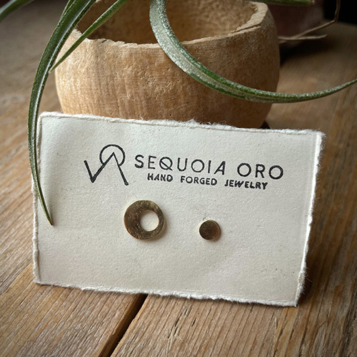 Nico Dery - Sequioia Oro - Hand-Forged Metal Jewelry